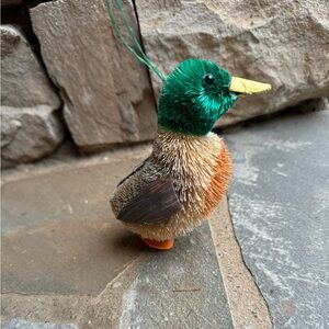 New🌟Anthropologie Terrain Buri Bottle Brush Animals- Duck